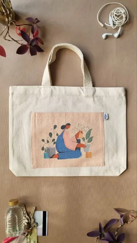 کیف بگ پارچه ای، خرید بگ فانتزی، بگ پارچه ای ساده، سفارش بگ پارچه ای